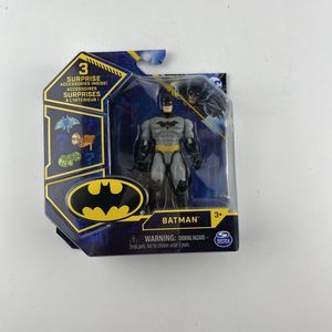 New DC Spin Master Batman Hero Action Figure With 3 Surprise Accessories-Toy